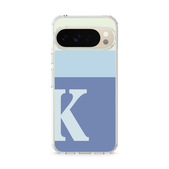 Slim Protection Case［ Original - initial two tone - K blue ］