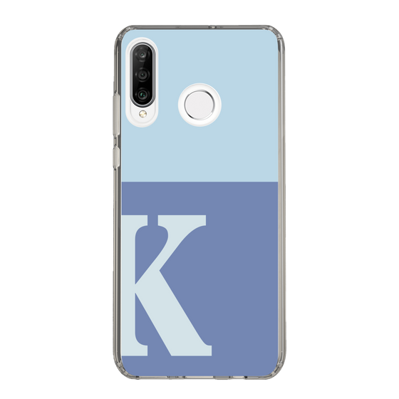 Slim Protection Case［ Original - initial two tone - K blue ］