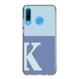 Slim Protection Case［ Original - initial two tone - K blue ］