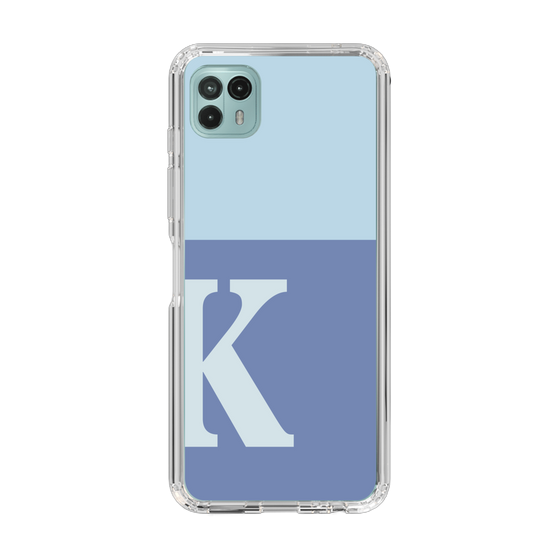 Slim Protection Case［ Original - initial two tone - K blue ］