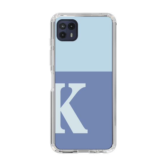 Slim Protection Case［ Original - initial two tone - K blue ］
