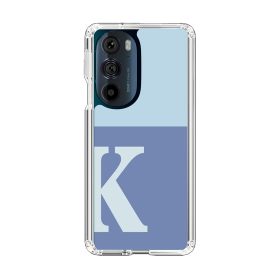 Slim Protection Case［ Original - initial two tone - K blue ］