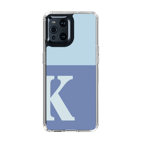 Slim Protection Case［ Original - initial two tone - K blue ］