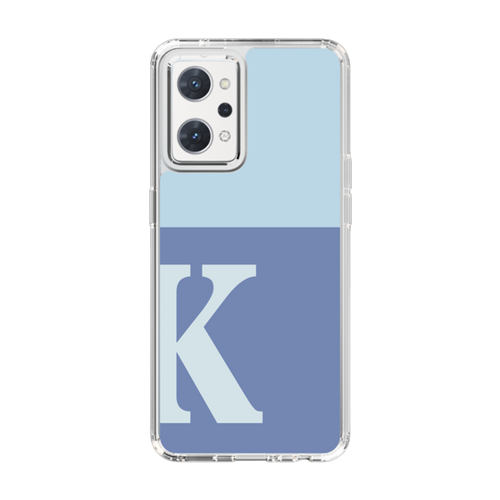 Slim Protection Case［ Original - initial two tone - K blue ］