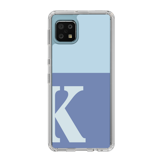 Slim Protection Case［ Original - initial two tone - K blue ］