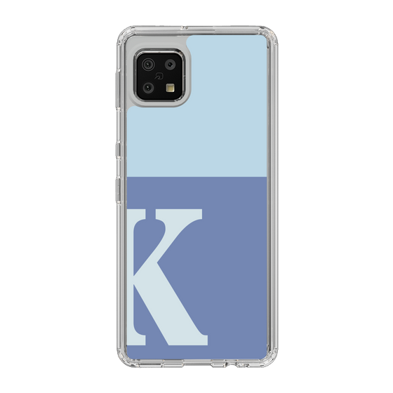 Slim Protection Case［ Original - initial two tone - K blue ］