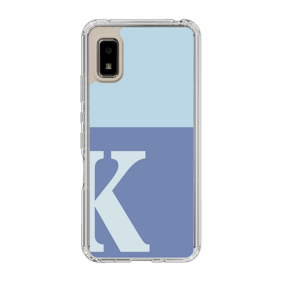 Slim Protection Case［ Original - initial two tone - K blue ］