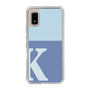Slim Protection Case［ Original - initial two tone - K blue ］