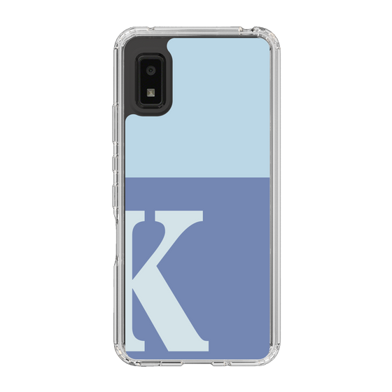 Slim Protection Case［ Original - initial two tone - K blue ］