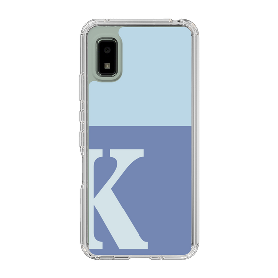 Slim Protection Case［ Original - initial two tone - K blue ］