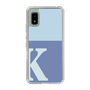 Slim Protection Case［ Original - initial two tone - K blue ］
