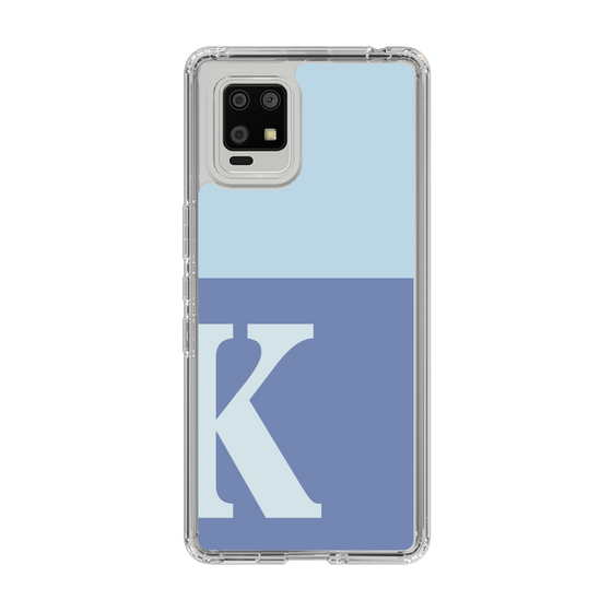 Slim Protection Case［ Original - initial two tone - K blue ］