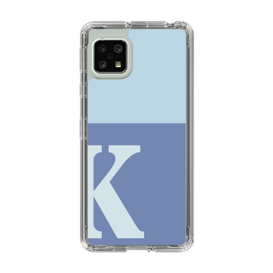 Slim Protection Case［ Original - initial two tone - K blue ］
