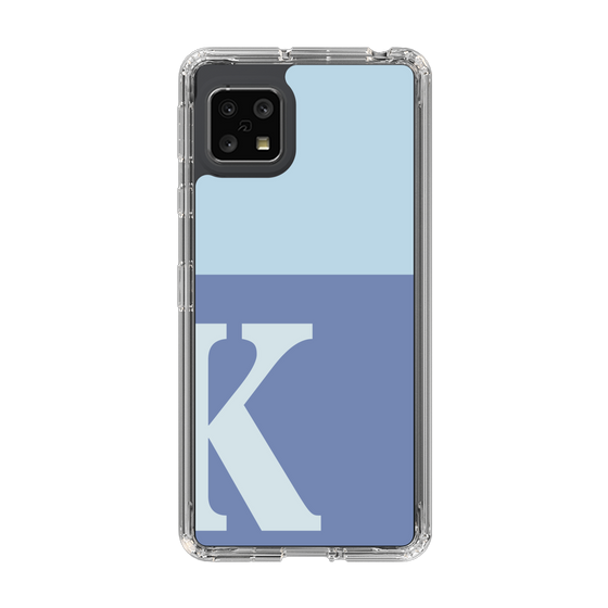 Slim Protection Case［ Original - initial two tone - K blue ］
