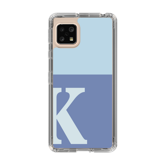 Slim Protection Case［ Original - initial two tone - K blue ］