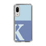 Slim Protection Case［ Original - initial two tone - K blue ］