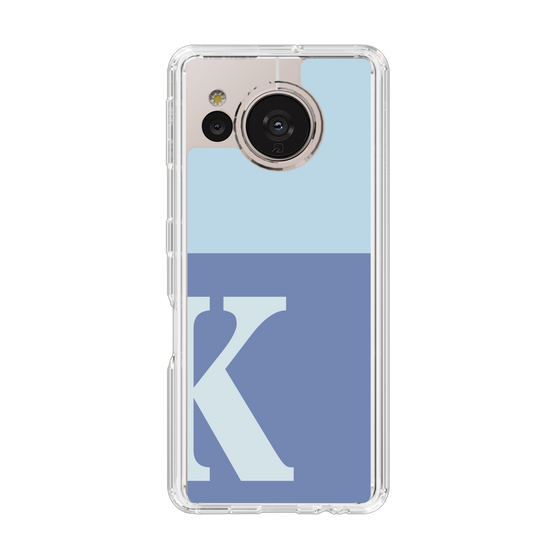 Slim Protection Case［ Original - initial two tone - K blue ］