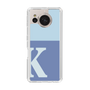 Slim Protection Case［ Original - initial two tone - K blue ］