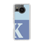 Slim Protection Case［ Original - initial two tone - K blue ］