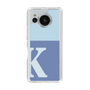 Slim Protection Case［ Original - initial two tone - K blue ］