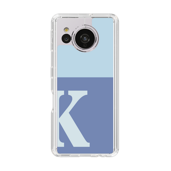 Slim Protection Case［ Original - initial two tone - K blue ］