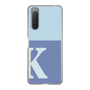 Slim Protection Case［ Original - initial two tone - K blue ］