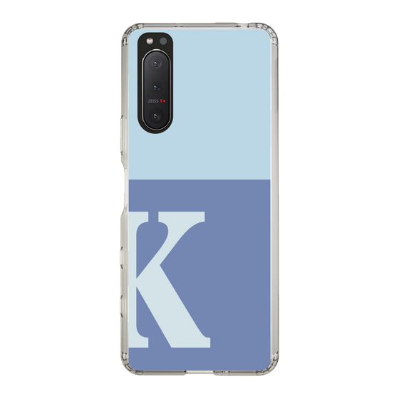 Slim Protection Case［ Original - initial two tone - K blue ］