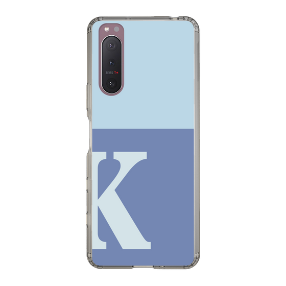Slim Protection Case［ Original - initial two tone - K blue ］