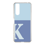 Slim Protection Case［ Original - initial two tone - K blue ］