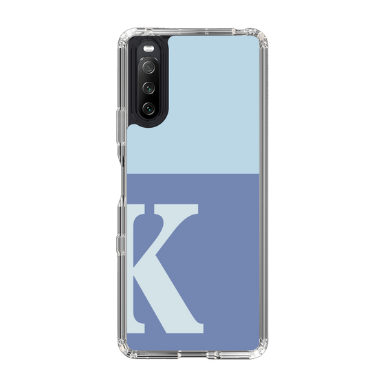 Slim Protection Case［ Original - initial two tone - K blue ］