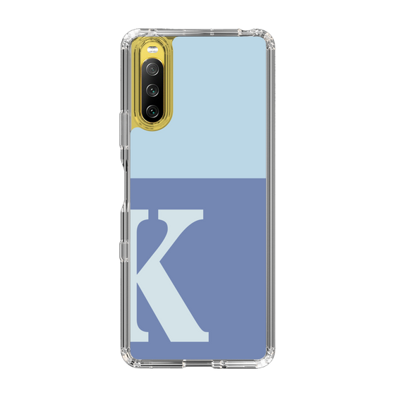 Slim Protection Case［ Original - initial two tone - K blue ］