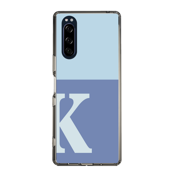 Slim Protection Case［ Original - initial two tone - K blue ］