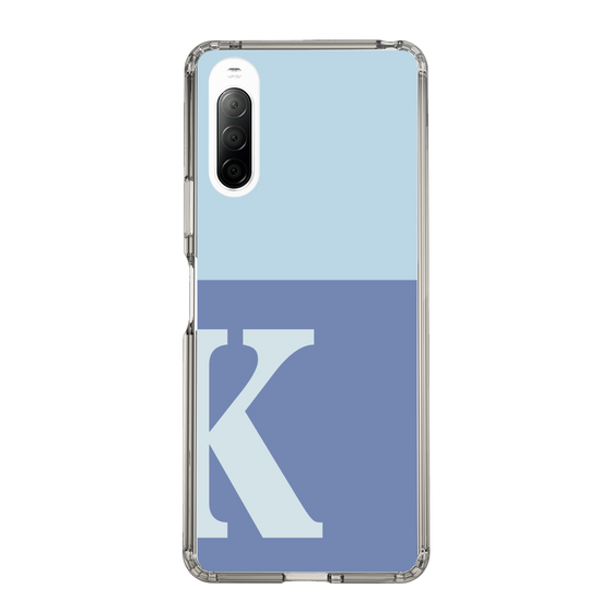 Slim Protection Case［ Original - initial two tone - K blue ］
