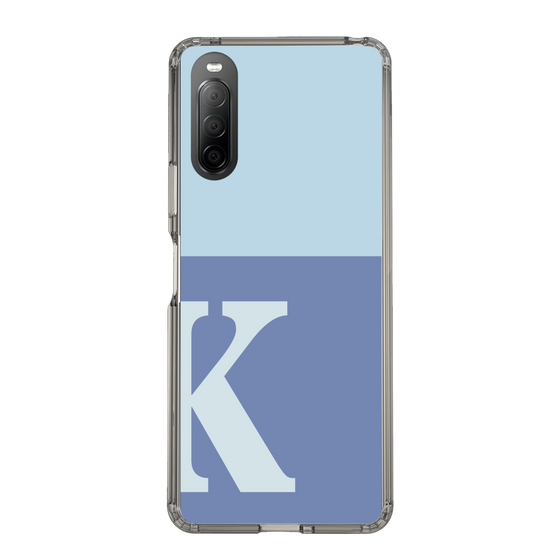 Slim Protection Case［ Original - initial two tone - K blue ］