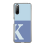 Slim Protection Case［ Original - initial two tone - K blue ］