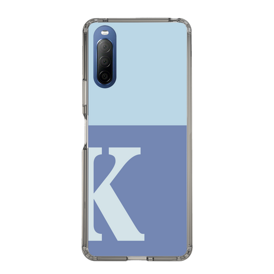 Slim Protection Case［ Original - initial two tone - K blue ］
