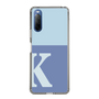 Slim Protection Case［ Original - initial two tone - K blue ］