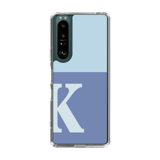 Slim Protection Case［ Original - initial two tone - K blue ］
