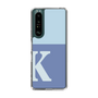 Slim Protection Case［ Original - initial two tone - K blue ］