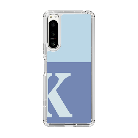 Slim Protection Case［ Original - initial two tone - K blue ］
