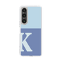 Slim Protection Case［ Original - initial two tone - K blue ］