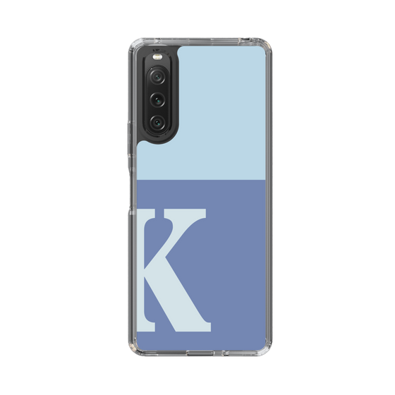 Slim Protection Case［ Original - initial two tone - K blue ］