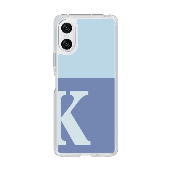 Slim Protection Case［ Original - initial two tone - K blue ］