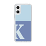 Slim Protection Case［ Original - initial two tone - K blue ］