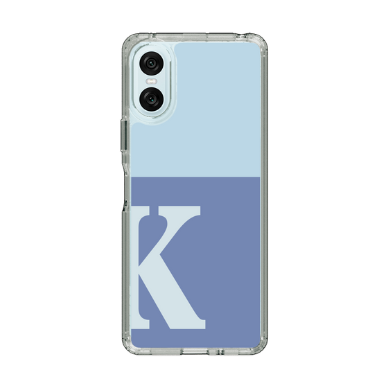 Slim Protection Case［ Original - initial two tone - K blue ］