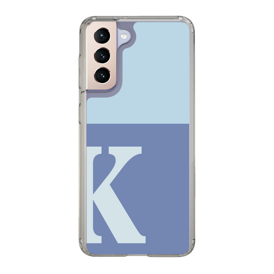 Slim Protection Case［ Original - initial two tone - K blue ］