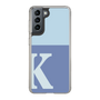 Slim Protection Case［ Original - initial two tone - K blue ］