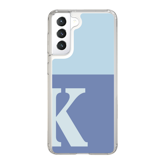 Slim Protection Case［ Original - initial two tone - K blue ］