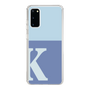 Slim Protection Case［ Original - initial two tone - K blue ］