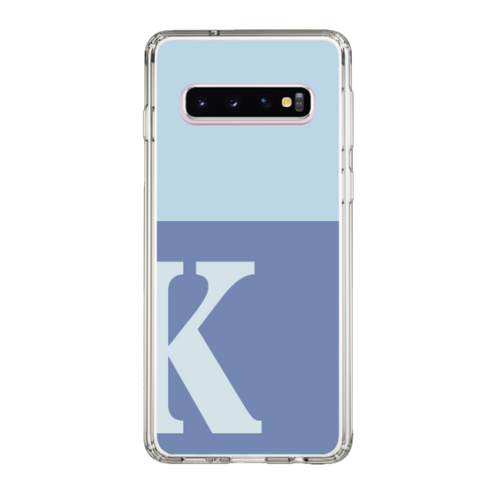 Slim Protection Case［ Original - initial two tone - K blue ］